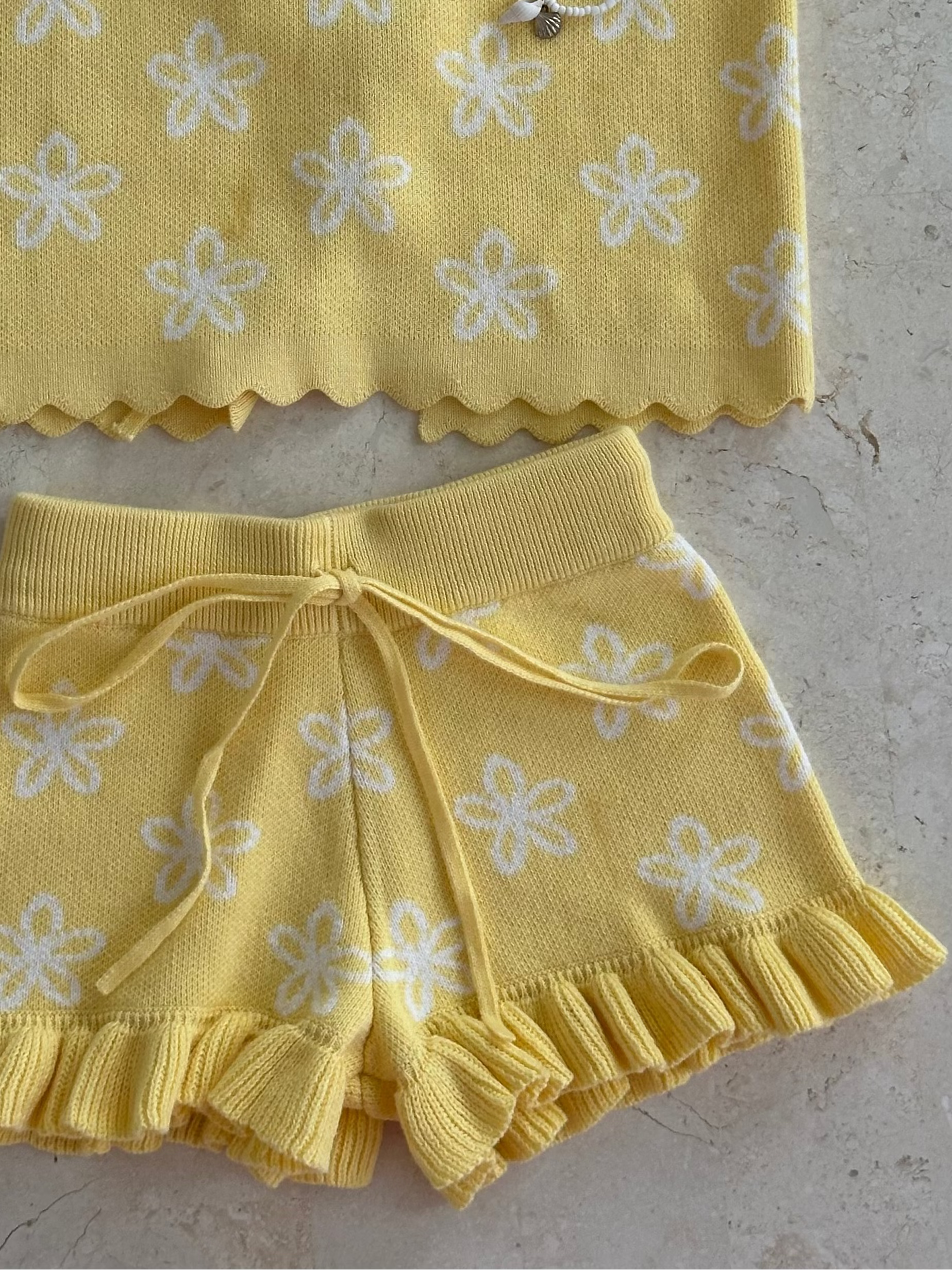 Girls Knitted Short- PREORDER
